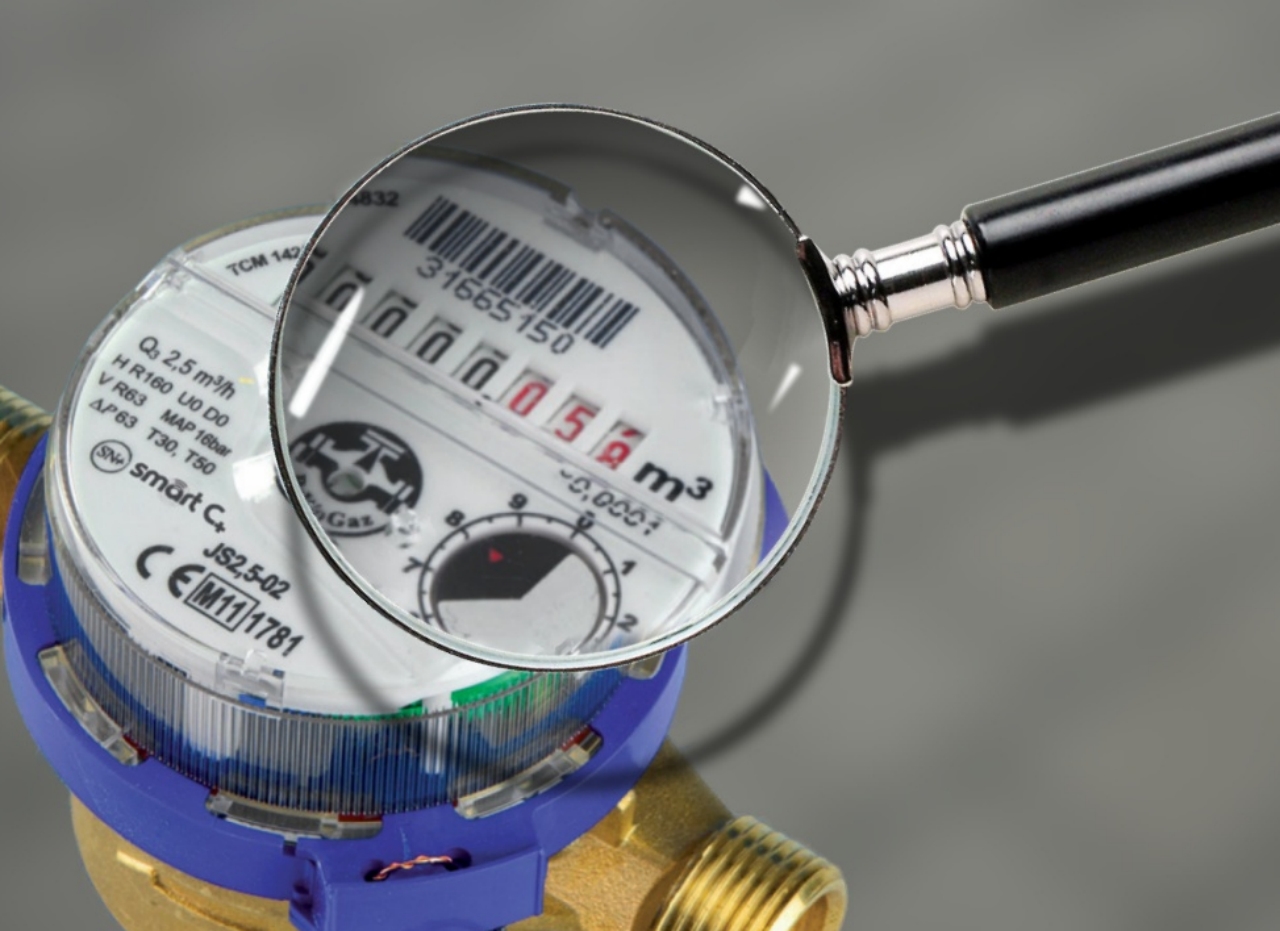 Informacja o podawaniu stanów wodomierzy